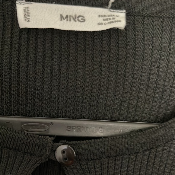 Mango. Size M. Color black. - Picture 3 of 7